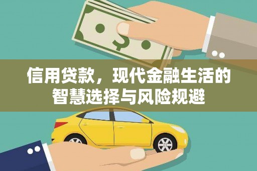 通道信用贷款，现代金融生活的智慧选择与风险规避
