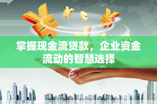 通道掌握现金流贷款，企业资金流动的智慧选择