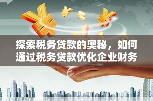 通道探索税务贷款的奥秘，如何通过税务贷款优化企业财务