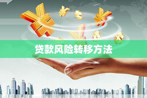 通道贷款风险转移方法
