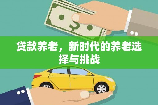 通道贷款养老，新时代的养老选择与挑战