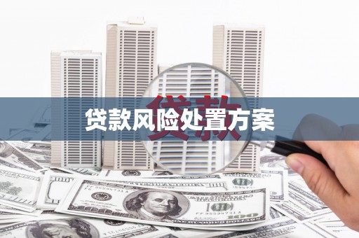 通道贷款风险处置方案
