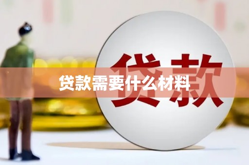 通道贷款需要什么材料