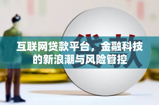 通道互联网贷款平台，金融科技的新浪潮与风险管控