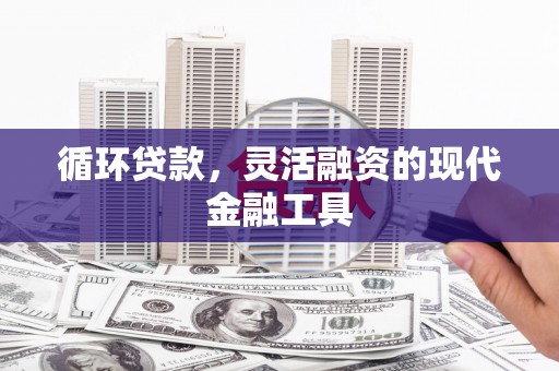 通道循环贷款，灵活融资的现代金融工具