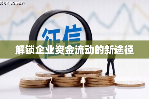 通道解锁企业资金流动的新途径
