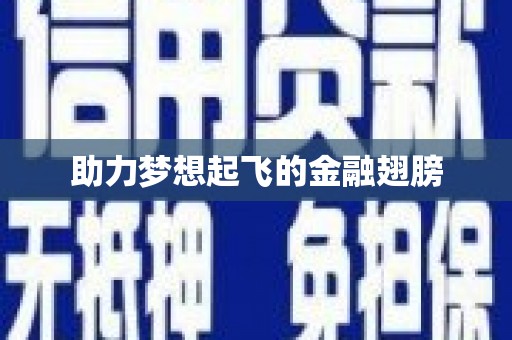 通道助力梦想起飞的金融翅膀