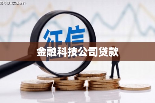 通道金融科技公司贷款
