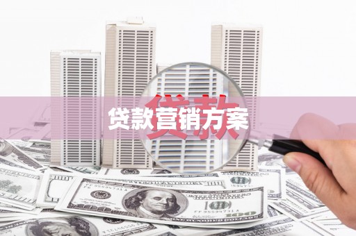 通道贷款营销方案